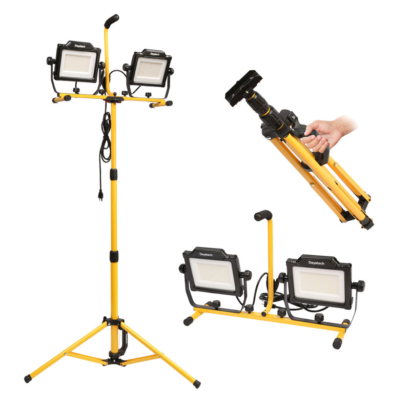 Tripod ပါသော 200W Double Head Floodlight